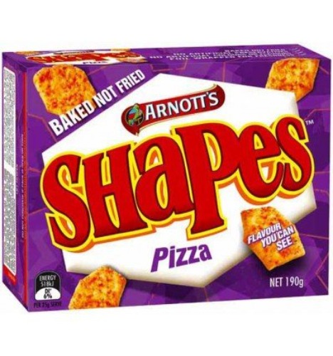 Arnotts Shapes Pizza 190g - 