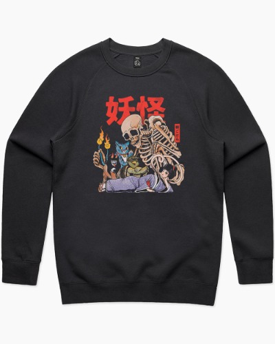 The Yokai Club Jumper | Black / XL