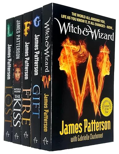 James patterson witch & wizard series 5 books collection set