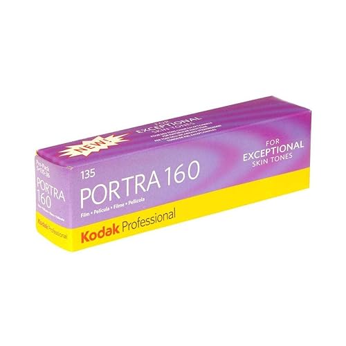 Kodak 6031959 35mm Professional Portra Color Film ISO 160 - 1-Pack