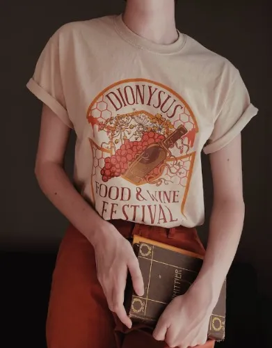 Dionysus Food and Wine Festival shirt