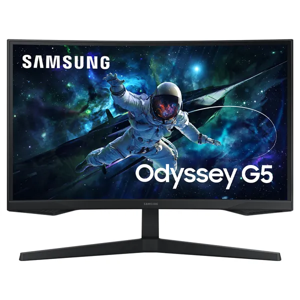 Buy Samsung Odyssey G55C QHD 165Hz FreeSync Curved 27in Monitor [LS27CG552EEXXY] | PC Case Gear Australia