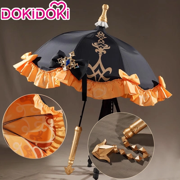 DokiDoki Game Genshin Impact Cosplay Navia Umbrella Prop Fontaine