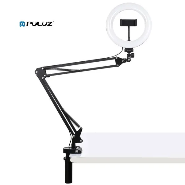 PULUZ 7.9 Ring Light with Phone Clamp