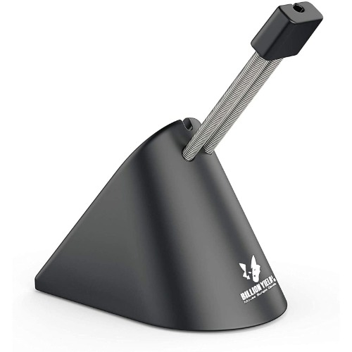 Sisyphy Gaming Mouse Bungee, Mouse Cord Holder and Cable Management Device(Black,260g) - Basic 260g - Black