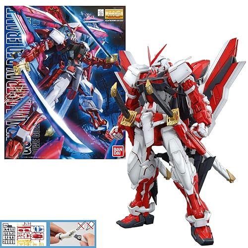 Bandai - Maquette Gunpla - Gundam - MG 1/100 ASTRAY Red Frame Revise - Robot à Construire - 83103P/2072104
