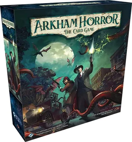 Arkham Horror The Card Game Revised Core Set | Horror Game | Mystery Game | Cooperative Card Games for Adults and Teens Ages 14+ | 1-4 Players | Avg. Playtime 1-2 Hours | Made by Fantasy Flight Games - 