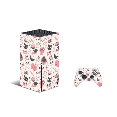 Xbox Series X Skin Decals - Magical Pinky - Wrap Vinyl Sticker | Yes , Sure!! / Console
