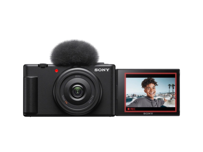 Sony Vlog camera ZV-1F | Digital Camera (Vari-angle Screen, 4K Video, slow motion, Vlog features) - Black