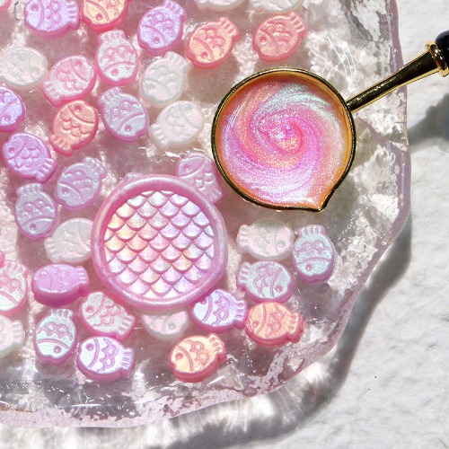 Little Fish Wax Beads for Wax Sealing / Pink Dreams | Default Title