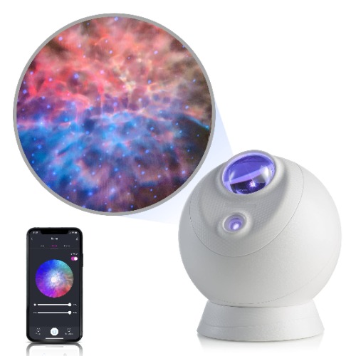 BlissLights Sky Lite Evolve - Star Projector, Galaxy Projector, LED Nebula Lighting, WiFi App, for Meditation, Relaxation, Gaming Room, Home Theater, and Bedroom Night Light Gift (Blue Stars) - Blue Stars $79.99