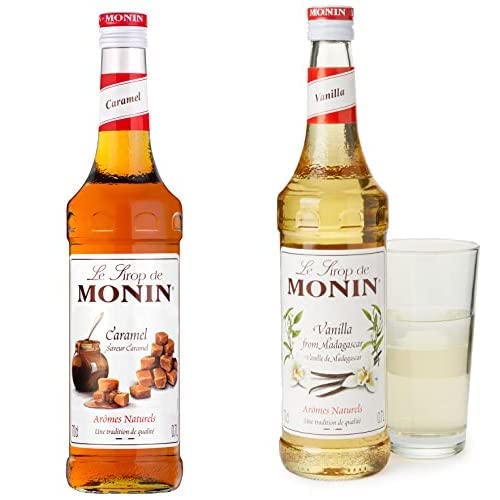 Monin Syrup Caramel & Vanilla