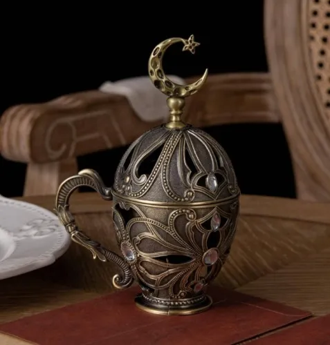 1pc Zinc Alloy Incense Burner, European Style Moon Decor Incense Holder, Home Decor for Sale Australia| New Collection Online| SHEIN Australia