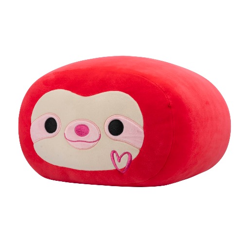 Squishmallows Stackables Original 12-Inch Rupert Red Sloth with Heart Embroidery - Ultrasoft Official Jazwares Plush