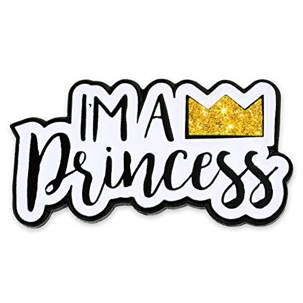 PinMart Trendy Enamel Lapel Pin - 1 Piece - I'm A Princess