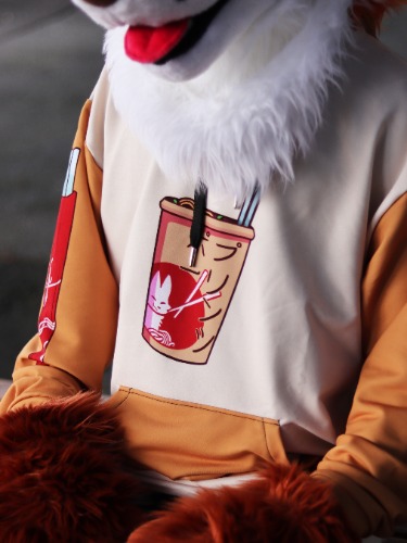 Ramen Fox Hoodie