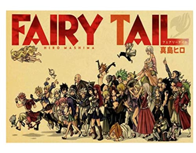 JYSHC 1000 Stücke Japanischen Anime Fairy Tail Puzzle Erwachsene Dekompressionsspiel Puzzle Studenten Spielzeug Für Kinder Weihnachten Geburtstagsgeschenke Tp031Ys