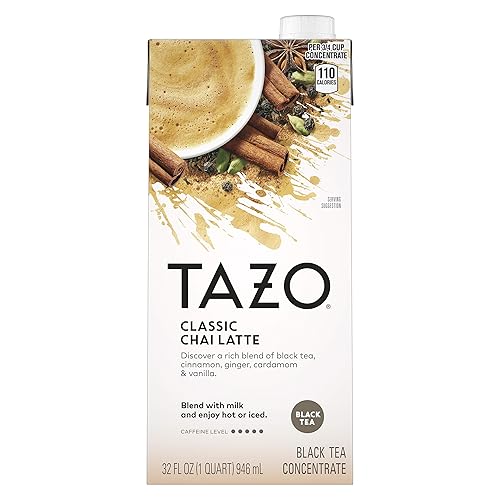 TAZO TEA, LATTE,CHAI TEA 32 FZ