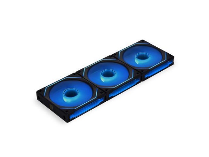 LIAN LI UNI FAN SL INFINITY 120 RGB BLACK  3 PCS PACK ---UF-SLIN120-3B  ( L Connect 3.0 Controller included)