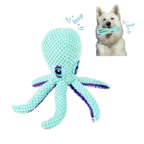 stray poet Dog Toys, Plush Dog Toys,Octopus Stuffed Dog Toys,Dog Puzzle Toy IQ Training, Dog Chew Toys for Small, Medium, Large Dogs