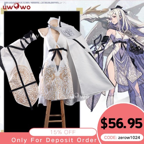 Uwowo NieR Reincarnation x Drakengard3 Zero Progenitor Sister Cosplay Costume | 【IN STOCK】M