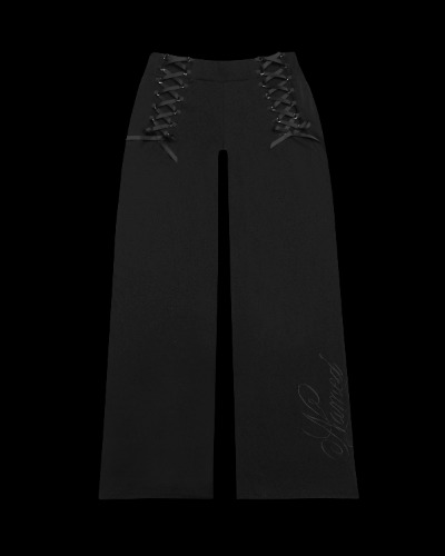 CONFESSIONS RIBBON SCULPT STRETCH PANTS BLACK | S