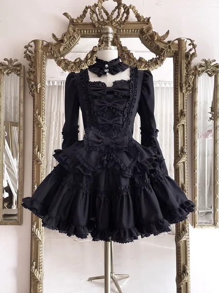 LOW STOCK ♥ Rococo Princess Dress Set ♥ (black rose)