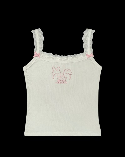 BITTERSWEET CAMI TANK IVORY | XS