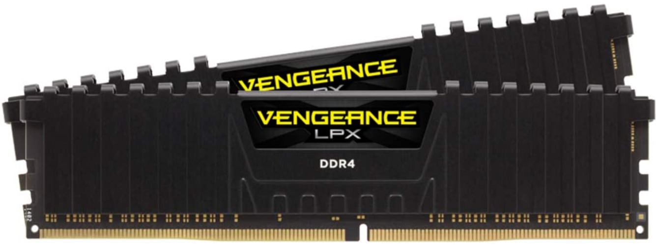 Corsair Vengeance LPX 32GB (2 X 16GB) DDR4 3600 (PC4-28800) C18 1.35V Desktop Memory - Black - Black 32GB Kit (2x16GB) 3600MHz Memory