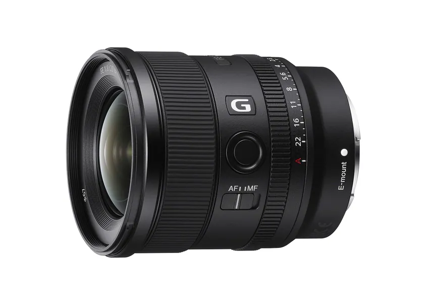 Sony FE 20mm F1.8 G Full-Frame Large-Aperture Ultra-Wide Angle G Lens, Model: SEL20F18G - 