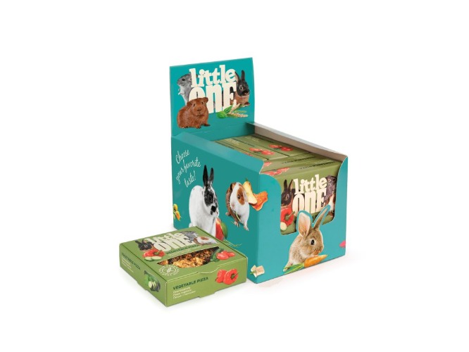 Little One zeleninová pizza 55 g - PetCenter.cz