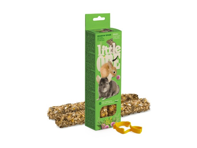 Little One tyčinky pro morčata, králíky a činčily s vojtěškou 2 x 55 g - PetCenter.cz