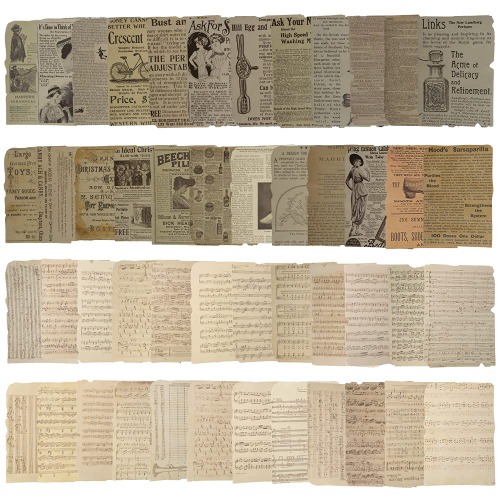 50 Stück Scrapbooking Papier Deko,Scrapbooking Zubehör,Scrapbook Sticker Vintage,Vintage Bastelpapier,Bullet Journal Zubehör Papier,Scrapbooking Papier für Notizbuch Kalender Fotoalbum Tagebuch