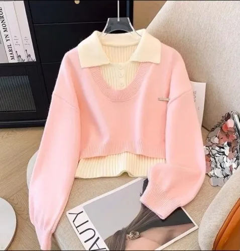 Pink Sweater