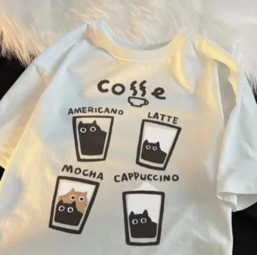 Coffee Cat T-shirt