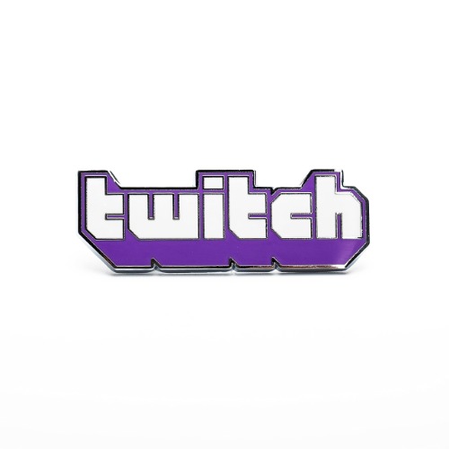 Twitch Logo Pin