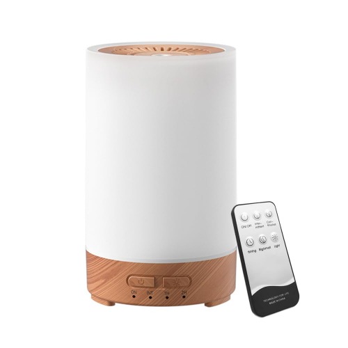 Difusor de Aceites Esenciales, EASYTAO Humidificador de Aire 150ML, Difusor de Aromas con 7 Colores, 3 Modos de Temporización Y Control Remoto, Aromaterapia Difusor para Casa Y Oficina (Rectangular)
