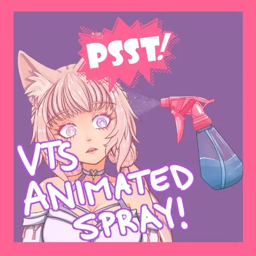 VTuber Asset | Spray Bottle