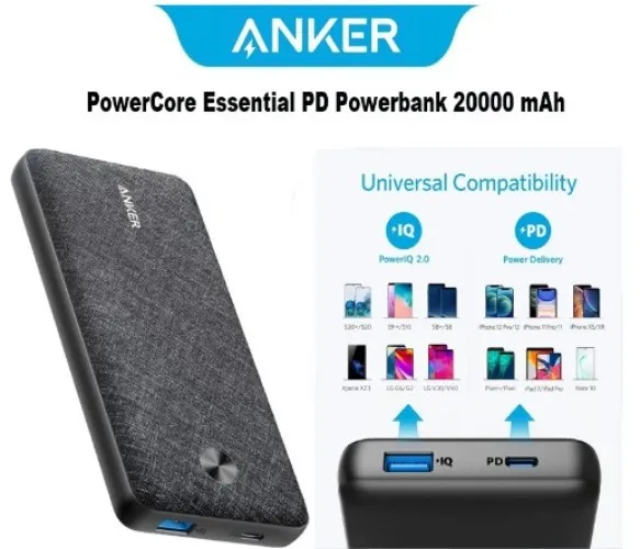 Anker PowerCore Powerbank 20000 mAh 