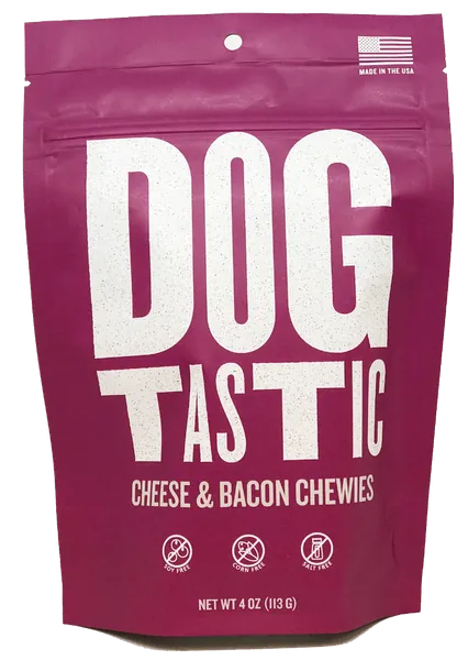 DT Dogtastic Cheese & Bacon Chewies Dog Treats by SodaPup/True Dogs, LLC
