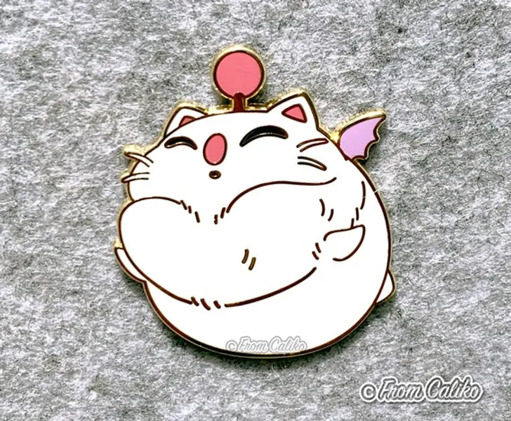 Final Fantasy Fat Moogle Enamel Pin | Etsy