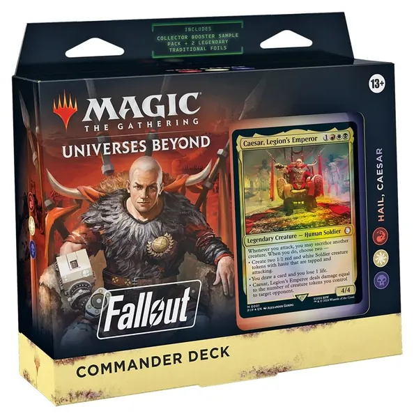 Magic the Gathering Fallout Commander Decks Hail, Caesar RED/WHITE/BLACK (SD1)