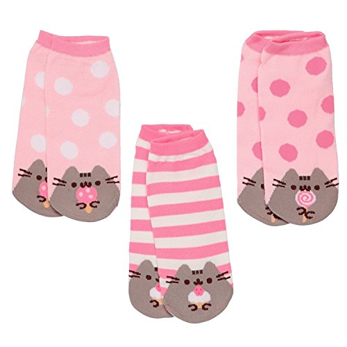 Pusheen The Cat Socks - Ladies Size 6 to10 - 3 pair