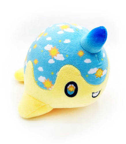 Sunny Day Nomwhal Plush 7" - Sunny Day Nomwhal Plush 7"