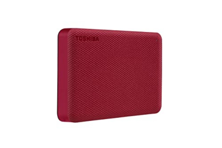4TB Portable External Hard Drive USB 3.0 - Red