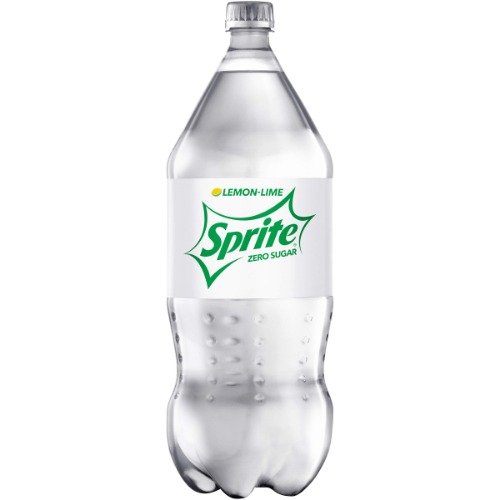 Sprite Zero Lemon Lime Diet Soda Soft Drink, 2 Liter Bottle