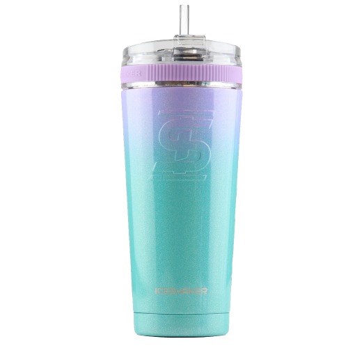26oz Mermaid Flex Bottle with Metal Base