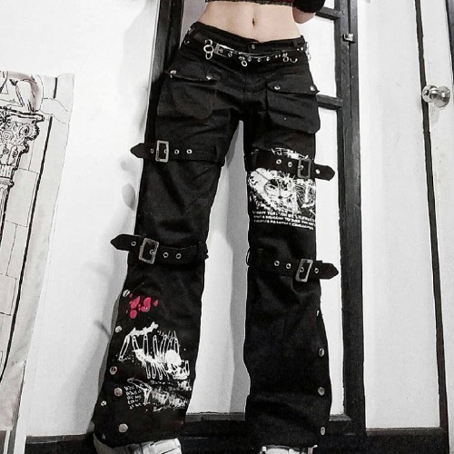 Gothic Cargo Pants | L