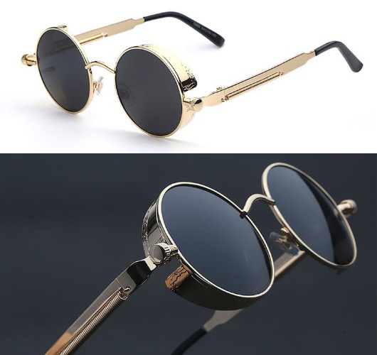 Unisex Steampunk Sunglasses | BLACK