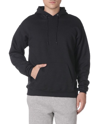 Hanes Men’s Ultimate Cotton Heavyweight Pullover Hoodie Sweatshirt - 3X-Large Black